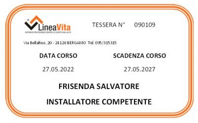 installatore autorizzato linee vita puglia lecce